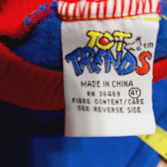 Tot Trends Toddler Sweatshirt Warbird Aviation Pioneers Patch Size 4 Multi-color - Picture 7 of 9